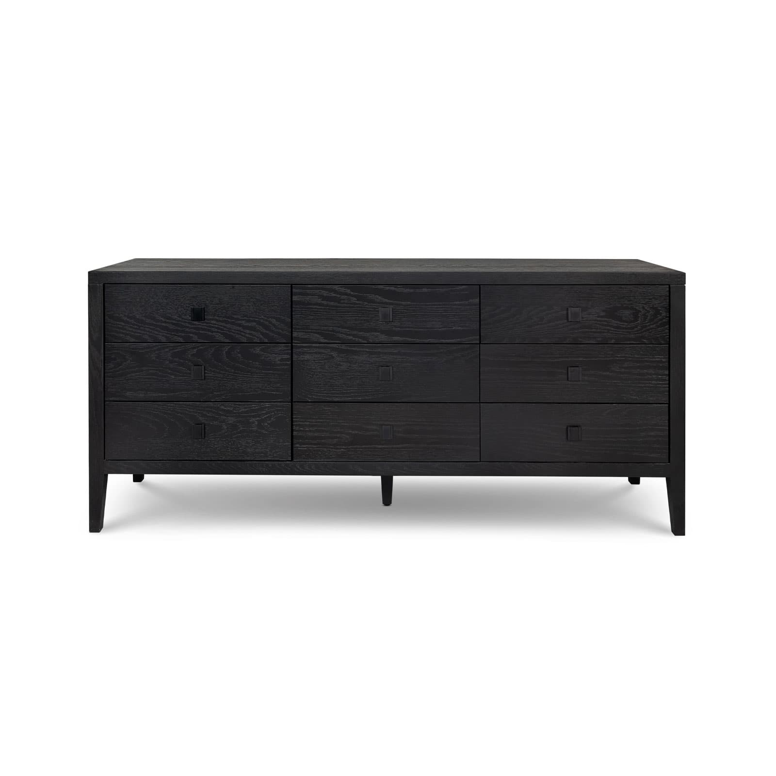 Hara 9 Drawer Dresser - Black Hara 9 Drawer Dresser - Black
