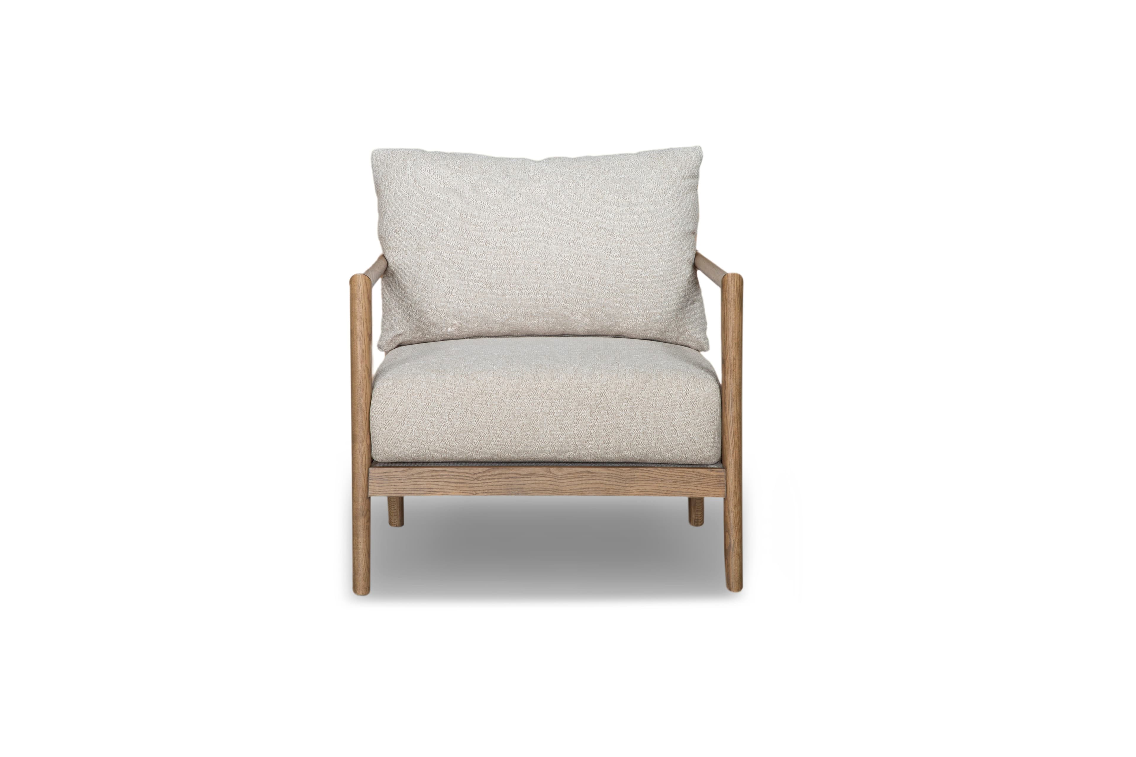 Brit Accent Chair - Flax