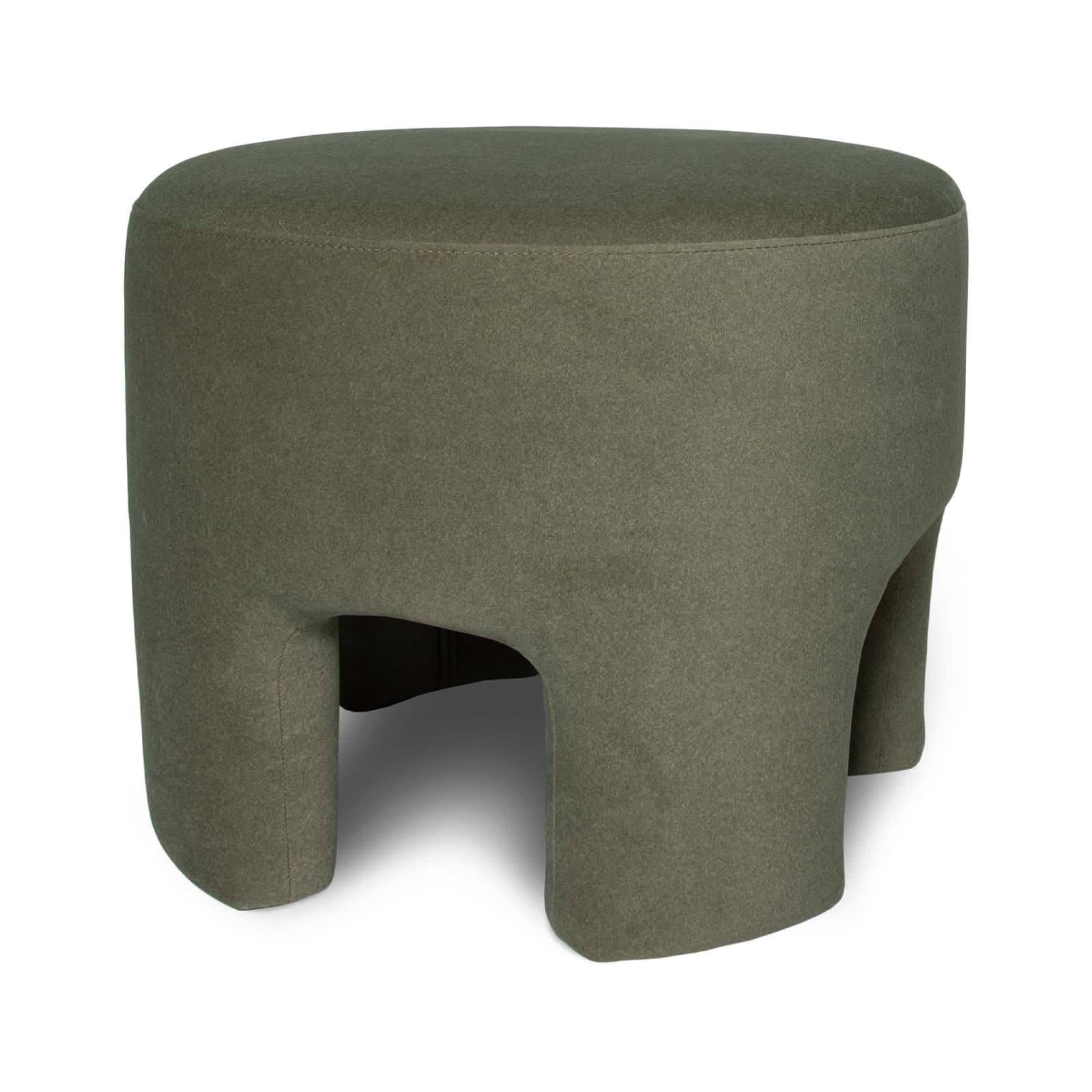 Ginger Ottoman - Velvet Fern