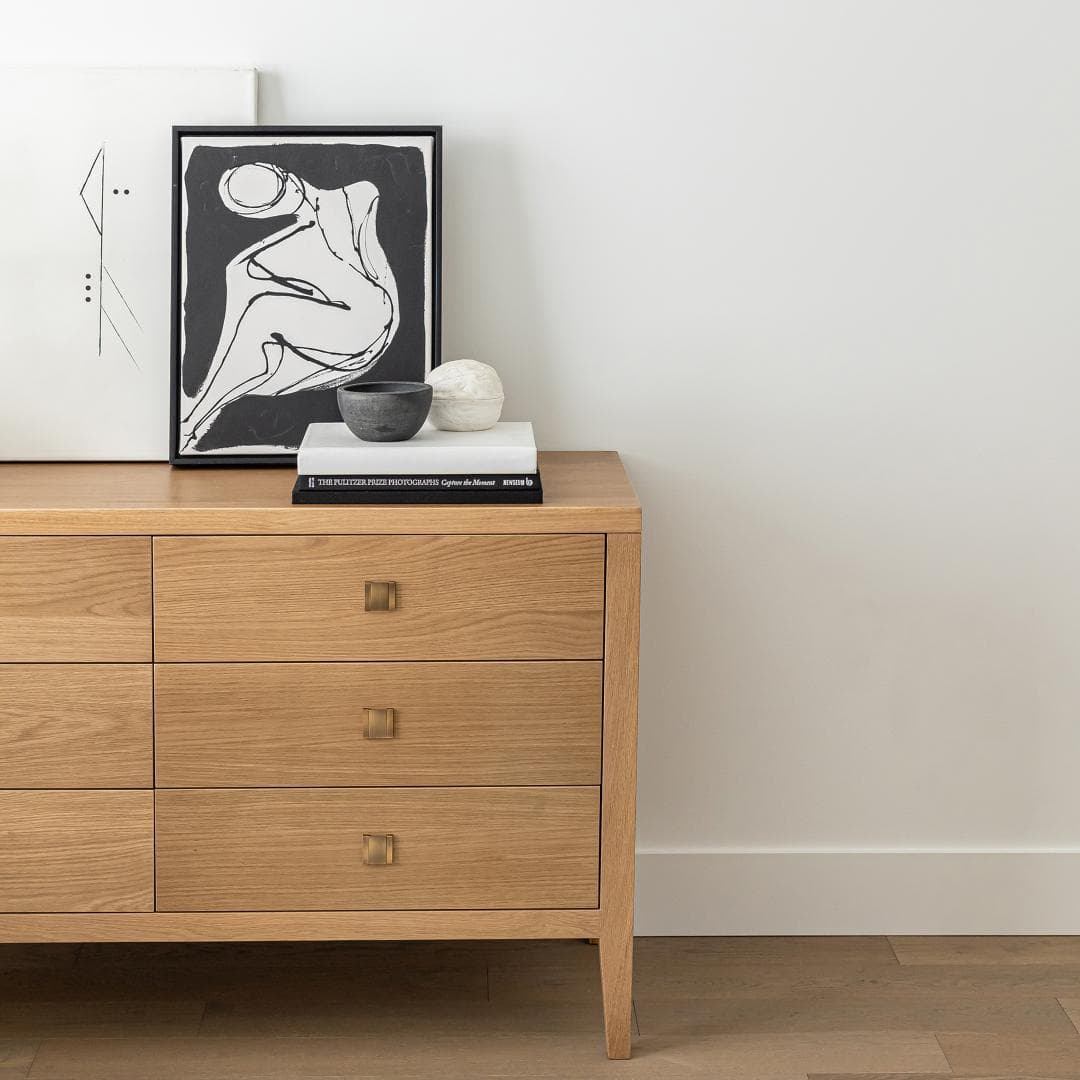Hara 9 Drawer Dresser - Natural Oak Hara 9 Drawer Dresser - Natural Oak