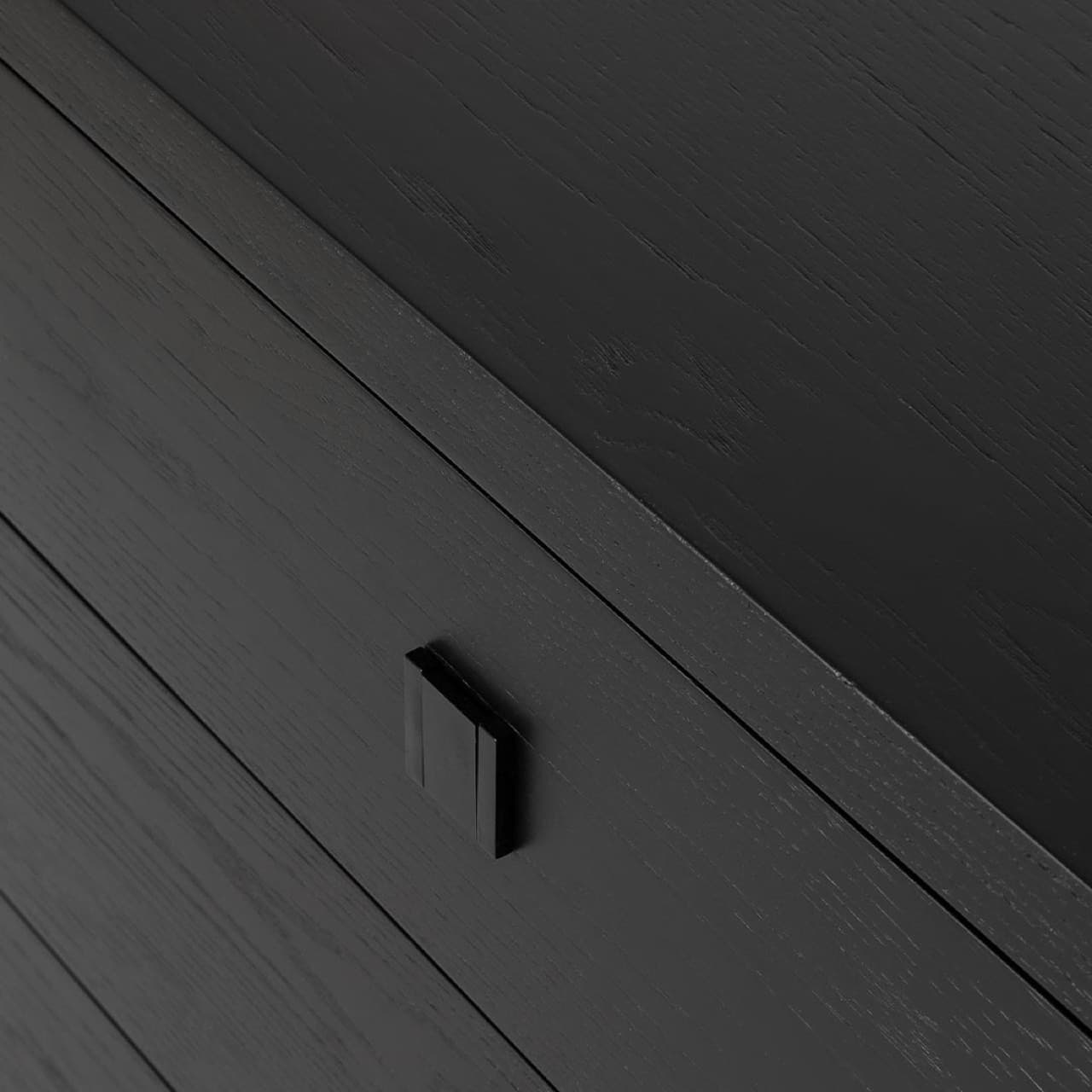 Hara 3 Drawer Dresser - Black Hara 3 Drawer Dresser - Black